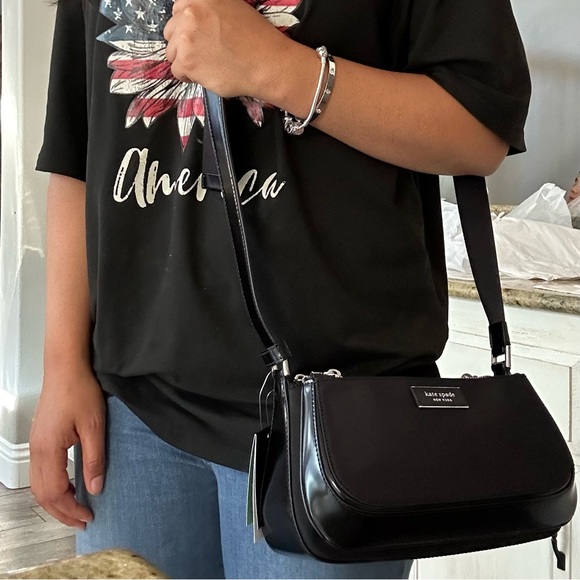 New kate spade new york Sam Icon KSNYL East-West Medium Crossbody - Picture 10 of 15